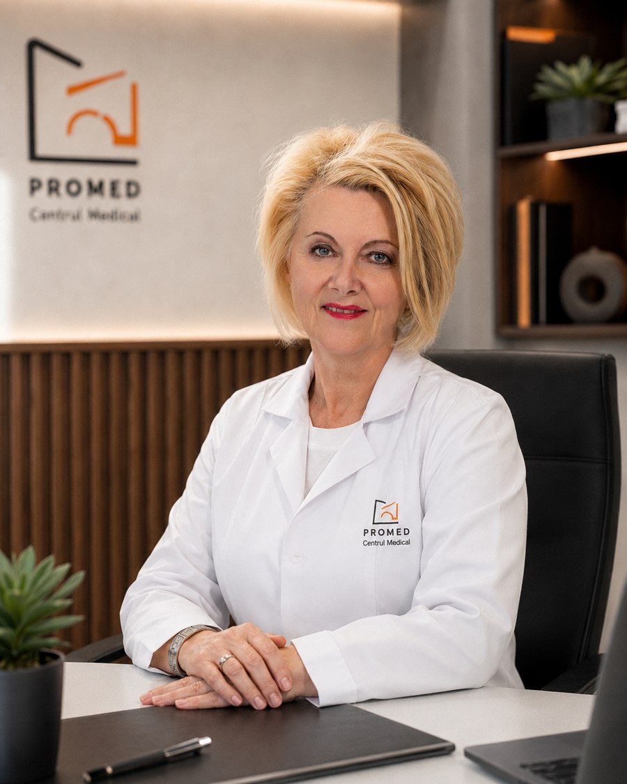 Dr. Lucia Lăpușcă — fondatoarea CM PROMED